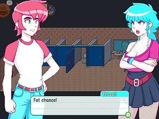 Heißer Sex in der Küche mit einer vollbusigen Transe