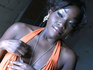 Ebenholz Teen liebt große schwarze Schwänze