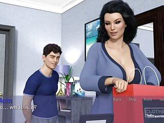 Geile Brünette in sexy Dessous bläst ihrem Typen einen