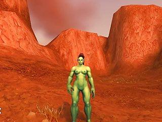 Nude mit dem patch im patch