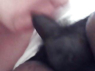 Er fickt meine Pussy auf seinem grossen schwarzen Schwanz