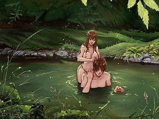 Heiße Mädels auf dem Feld in der hündchenstellung gefickt